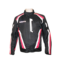 Textile Jacket Black And Red (IV)